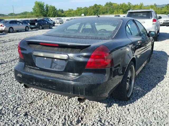 2G2WR554961210008 - 2006 PONTIAC GRAND PRIX BLACK photo 4