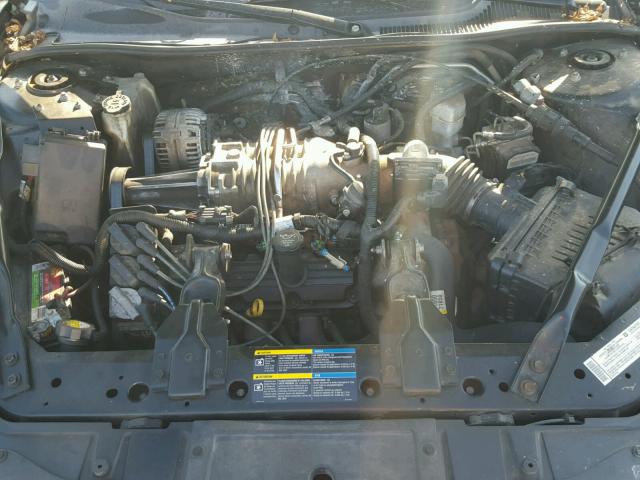 2G2WR554961210008 - 2006 PONTIAC GRAND PRIX BLACK photo 7