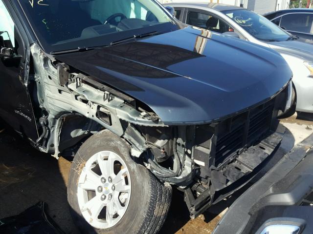 1GCGSCEN6H1172490 - 2017 CHEVROLET COLORADO L GRAY photo 9
