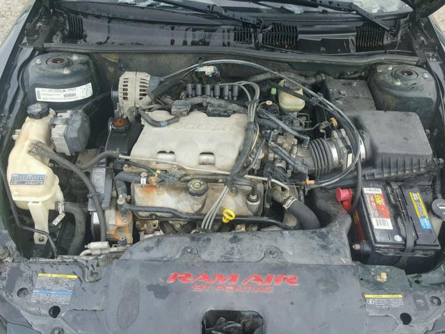 1G2NW52E32M526312 - 2002 PONTIAC GRAND AM G GREEN photo 7