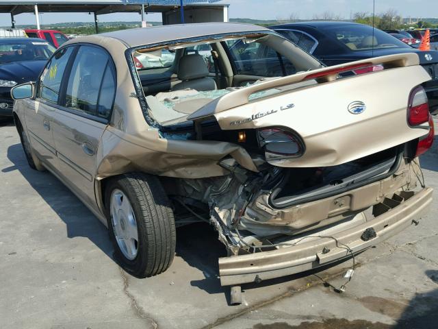 1G1NE52J616131483 - 2001 CHEVROLET MALIBU LS TAN photo 3
