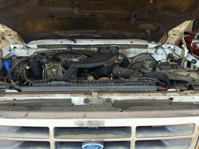 1FTJW35K5REA27452 - 1994 FORD F350 WHITE photo 7