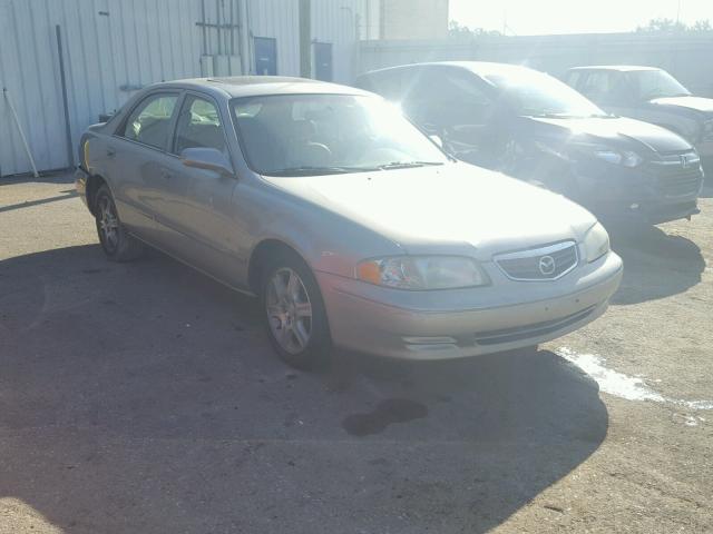 1YVGF22D625271590 - 2002 MAZDA 626 ES TAN photo 1