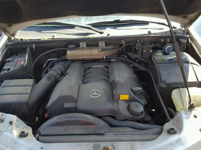 4JGAB72E2XA067988 - 1999 MERCEDES-BENZ ML 430 银色 照片 7