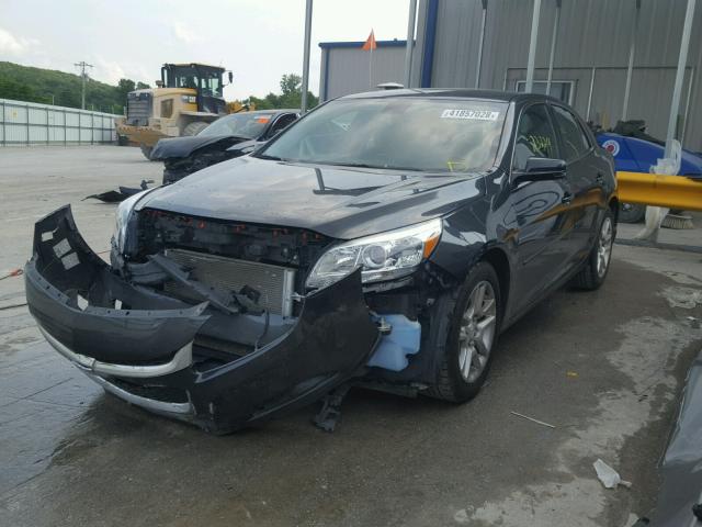 1G11C5SL8FF293919 - 2015 CHEVROLET MALIBU 1LT ნაცრისფერი ფოტო 2
