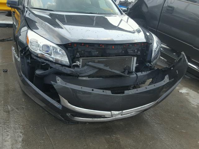 1G11C5SL8FF293919 - 2015 CHEVROLET MALIBU 1LT ნაცრისფერი ფოტო 9