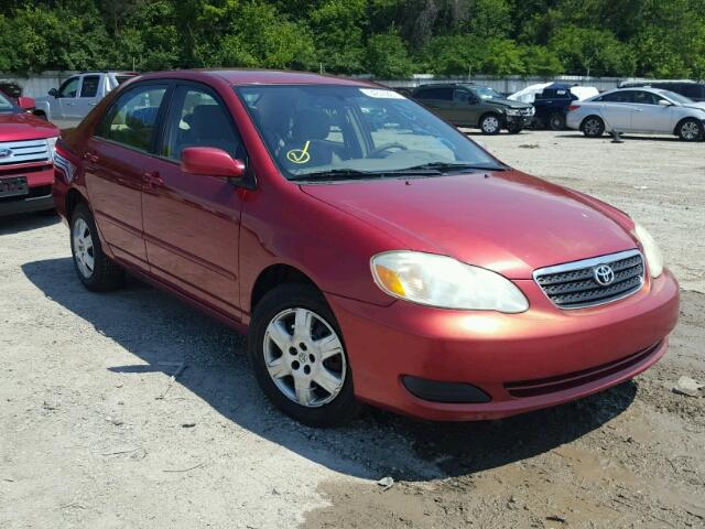 1NXBR32E56Z686901 - 2006 TOYOTA COROLLA CE RED photo 1