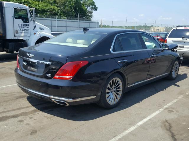 KMHG34JA9HU027122 - 2017 GENESIS G90 PREMIU BLACK photo 4