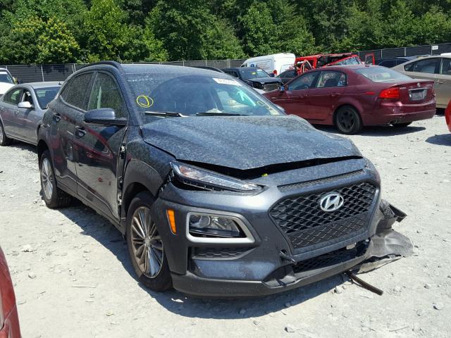 KM8K2CAA6JU086688 - 2018 HYUNDAI KONA SEL GRAY photo 1