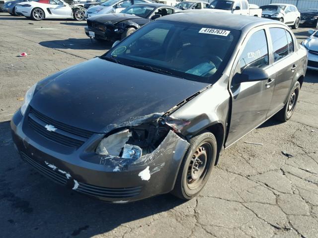 1G1AL58F487231920 - 2008 CHEVROLET COBALT LT BROWN photo 2