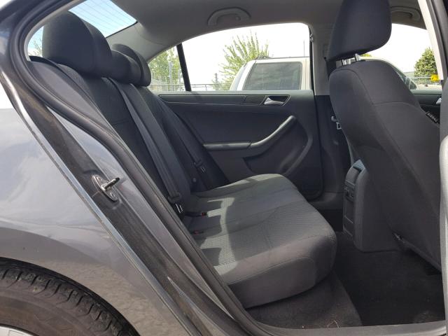 3VW1K7AJXEM379265 - 2014 VOLKSWAGEN JETTA BASE Մոխրագույն լուսանկար 6