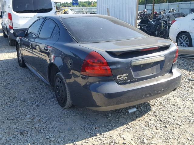 2G2WP552381147320 - 2008 PONTIAC GRAND PRIX Сірий фото 3