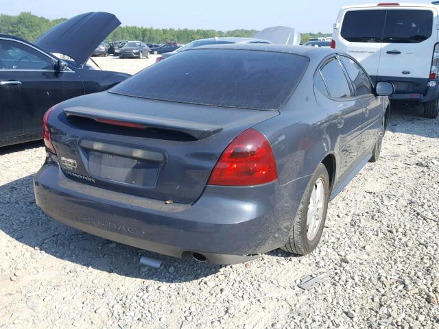2G2WP552381147320 - 2008 PONTIAC GRAND PRIX Сірий фото 4