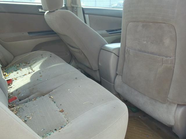 4T1BE32K15U016651 - 2005 TOYOTA CAMRY LE წითელი ფოტო 6