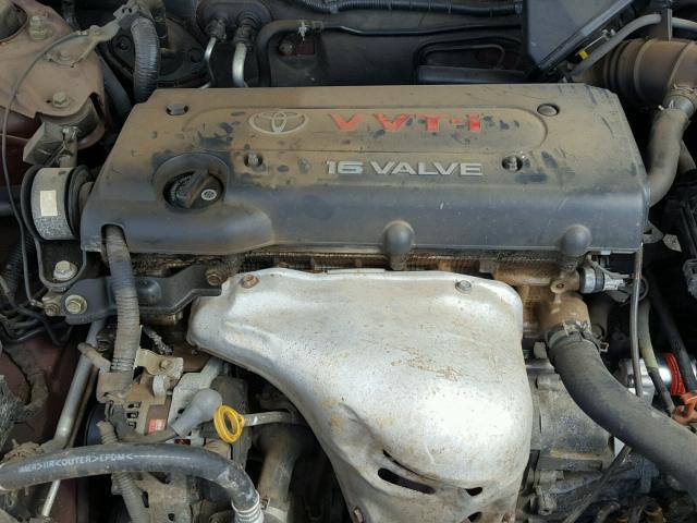 4T1BE32K15U016651 - 2005 TOYOTA CAMRY LE წითელი ფოტო 7