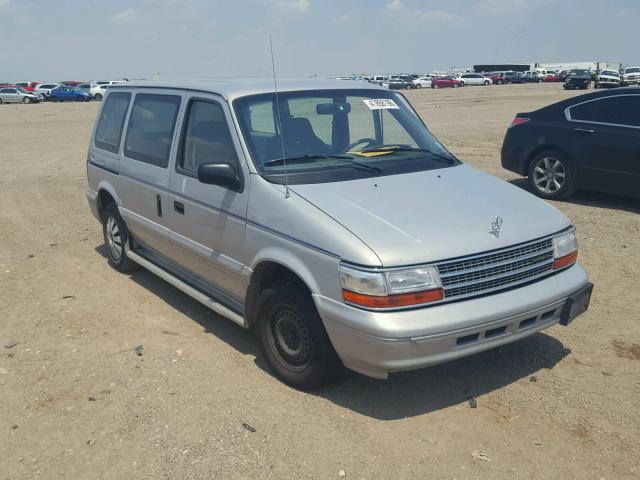 2P4GH2539SR355677 - 1995 PLYMOUTH VOYAGER SILVER photo 1