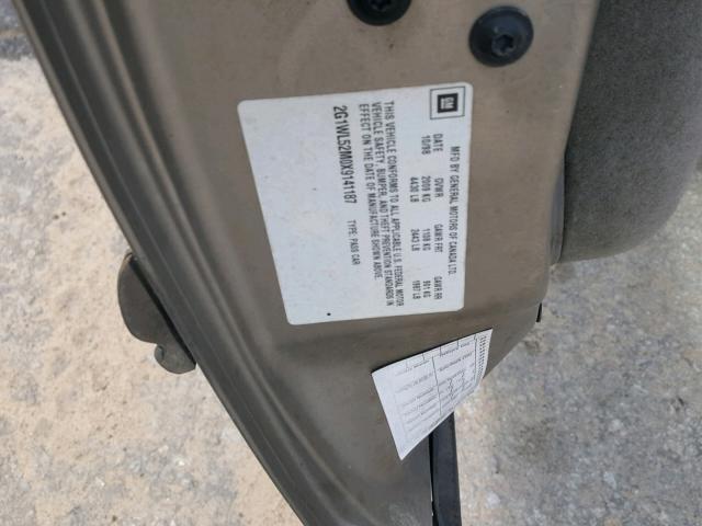 2G1WL52M0X9141187 - 1999 CHEVROLET LUMINA BAS ნაცრისფერი ფოტო 10