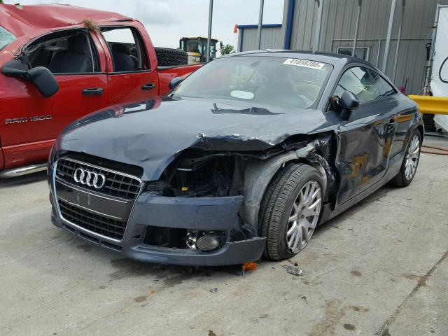 TRUDD38J291028139 - 2009 AUDI TT 3.2 QUA BLUE photo 2