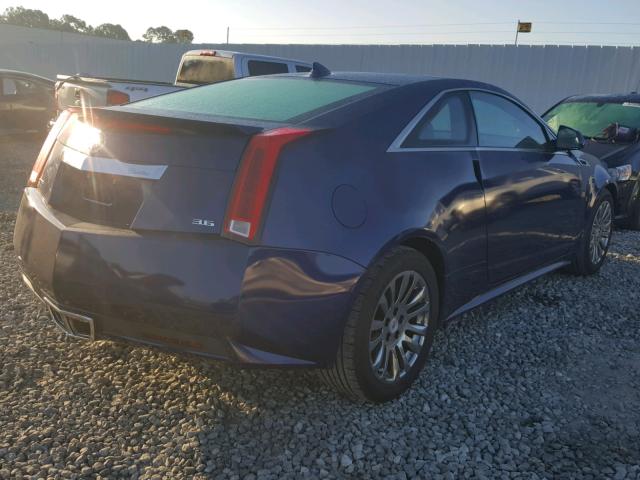 1G6DD1E31E0188715 - 2014 CADILLAC CTS PREMIU BLUE photo 4