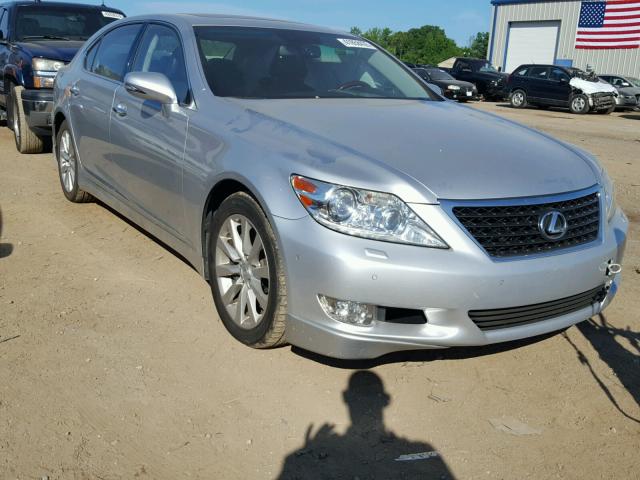 JTHDL5EF8A5001872 - 2010 LEXUS LS 460L SILVER photo 1