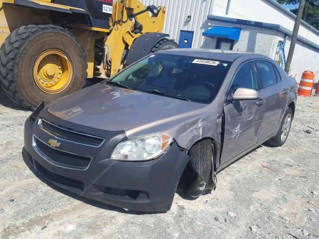 1G1ZH57B68F203786 - 2008 CHEVROLET MALIBU 1LT 棕色 照片 2