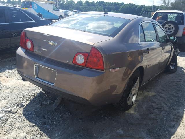 1G1ZH57B68F203786 - 2008 CHEVROLET MALIBU 1LT 棕色 照片 4