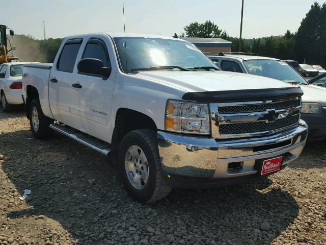 3GCPKSE76CG196696 - 2012 CHEVROLET SILVERADO WHITE photo 1