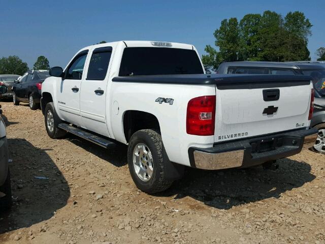 3GCPKSE76CG196696 - 2012 CHEVROLET SILVERADO WHITE photo 3