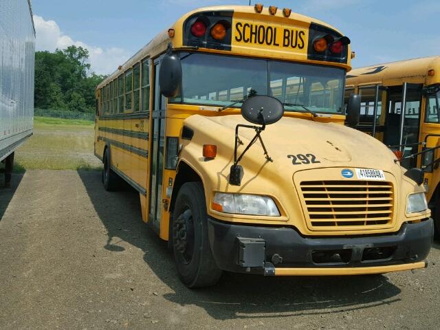 1BAKFCKA49F261344 - 2009 BLUE BIRD SCHOOL BUS YELLOW photo 1