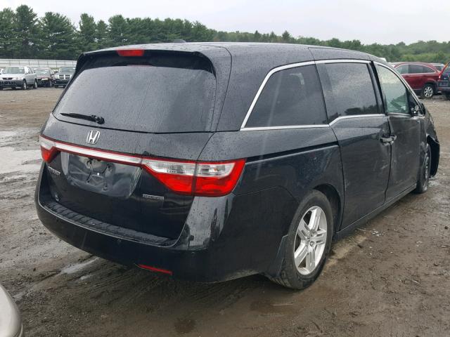 5FNRL5H92CB133220 - 2012 HONDA ODYSSEY TO BLACK photo 4