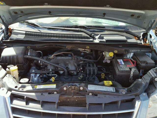 2A4RR4DE7AR151588 - 2010 CHRYSLER TOWN & COU BLUE photo 7