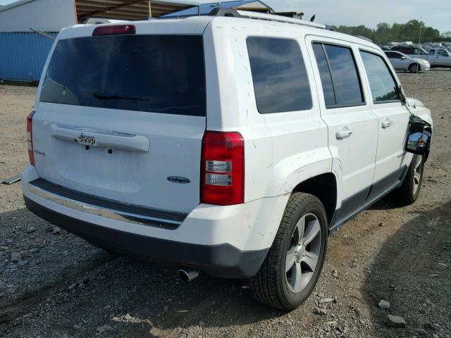 1C4NJRFB0GD730591 - 2016 JEEP PATRIOT LA WHITE photo 4