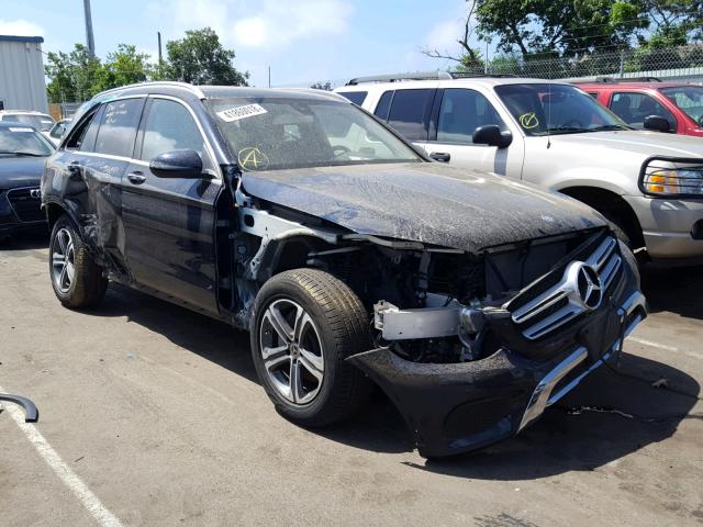 WDC0G4KB5HF249480 - 2017 MERCEDES-BENZ GLC 300 4M BLUE photo 1