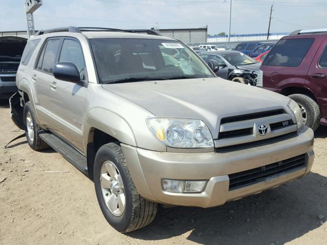 JTEBT14R840037507 - 2004 TOYOTA 4RUNNER SR TAN photo 1