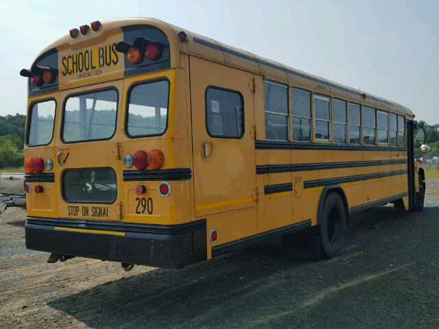 1BAKFCKA09F261342 - 2009 BLUE BIRD SCHOOL BUS YELLOW photo 4