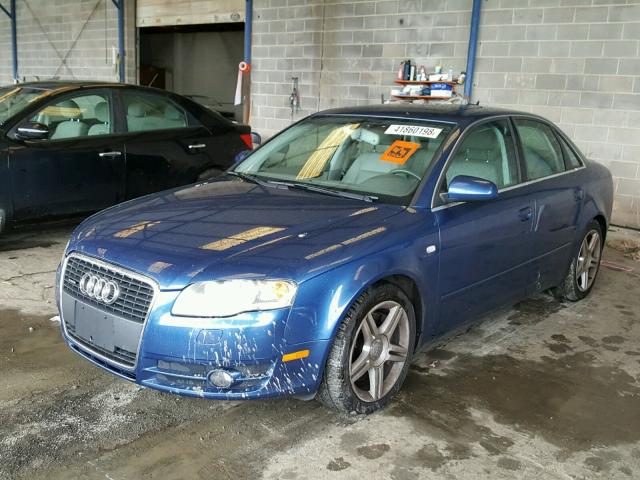 WAUDG68E75A444779 - 2005 AUDI A4 3.2 QUA BLUE photo 2