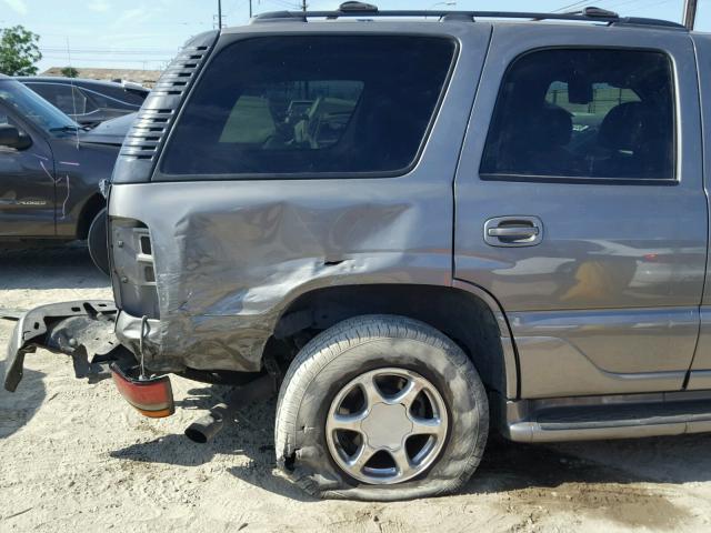 1GKEK63U16J149400 - 2006 GMC YUKON DENA GRAY photo 9