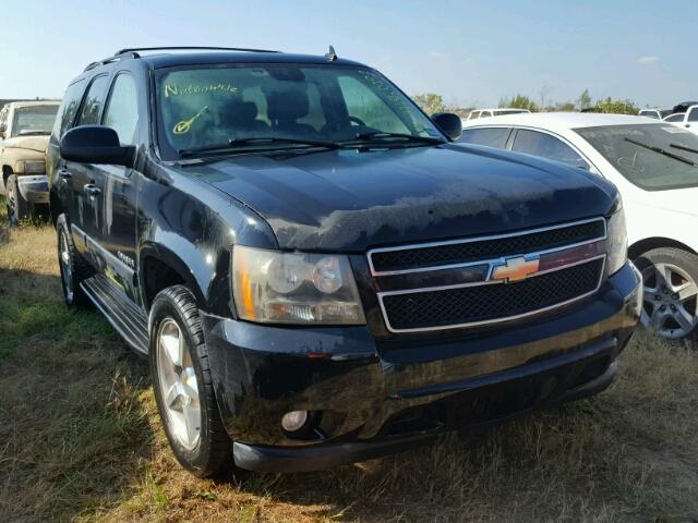 1GNFC13048R110177 - 2008 CHEVROLET TAHOE BLACK photo 1