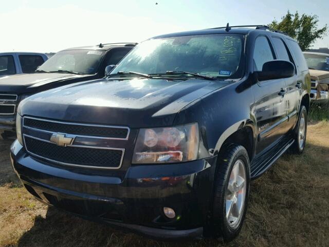 1GNFC13048R110177 - 2008 CHEVROLET TAHOE BLACK photo 2