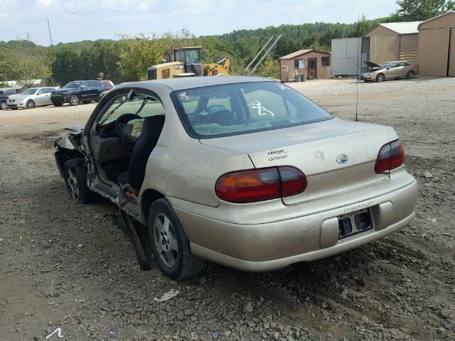 1G1ND52F14M637642 - 2004 CHEVROLET CLASSIC GOLD photo 3