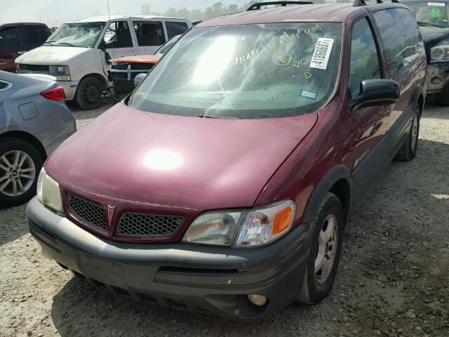 1GMDV23E95D151940 - 2005 PONTIAC MONTANA BURGUNDY photo 2