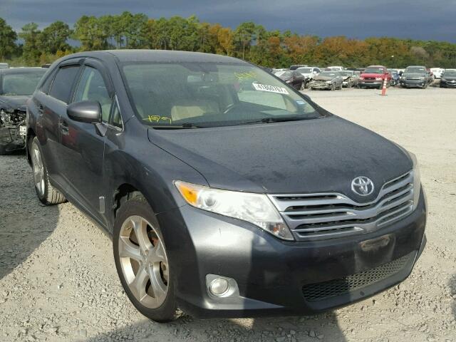 4T3ZK11A89U003834 - 2009 TOYOTA VENZA GRAY photo 1