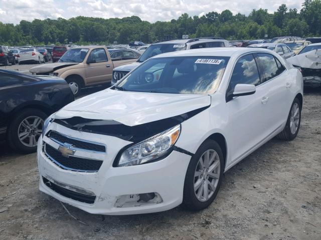 1G11E5SA6DF288644 - 2013 CHEVROLET MALIBU 2LT WHITE photo 2