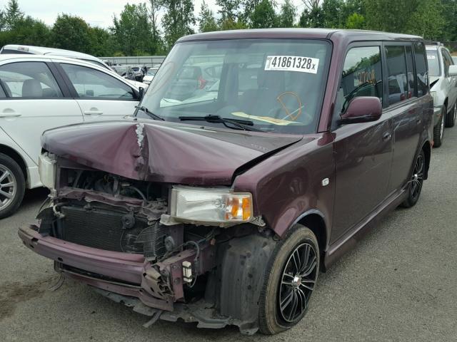 JTLKT334650212347 - 2005 TOYOTA SCION XB Қызыл фото 2