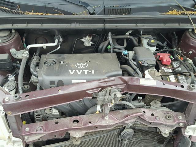 JTLKT334650212347 - 2005 TOYOTA SCION XB Қызыл фото 7