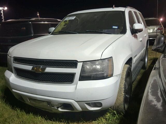 1GNFC13007R373457 - 2007 CHEVROLET TAHOE WHITE photo 1