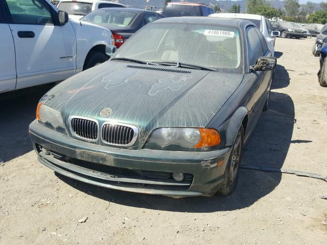 WBABM5341YJN90768 - 2000 BMW 328 CI GREEN photo 2