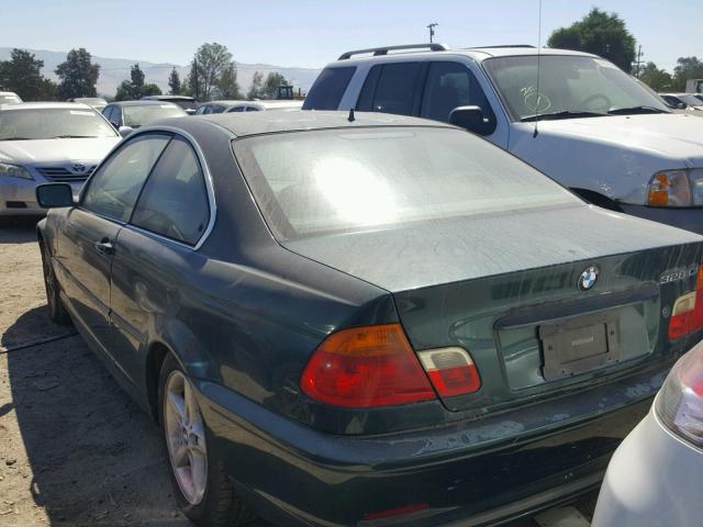 WBABM5341YJN90768 - 2000 BMW 328 CI GREEN photo 3