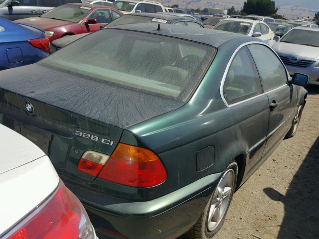 WBABM5341YJN90768 - 2000 BMW 328 CI GREEN photo 4