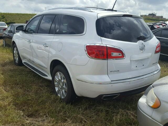 5GAKRCKD7GJ249787 - 2016 BUICK ENCLAVE WHITE photo 3